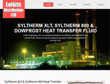 Tablet Screenshot of loikitsdistribution.com